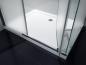 Preview: Glas ConCept 24 - Eck Duschkabine Dusche Milchglas Frost Satiniert"Detroit" - H 195cm- ESG Sicherheitsglas 8mm (100x90x195cm)