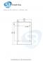 Preview: Glas Concept 24 - 150x90cm Glasvordach - 13mm - Verbundssicherheitsglas - Milchglas - inkl. Halter